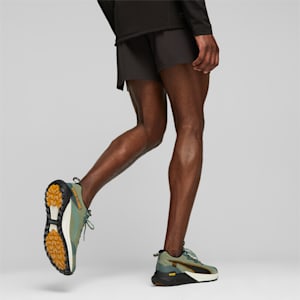 Shorts livianos SEASONS de hombre para correr, tejidos, 5", PUMA Black, extragrande